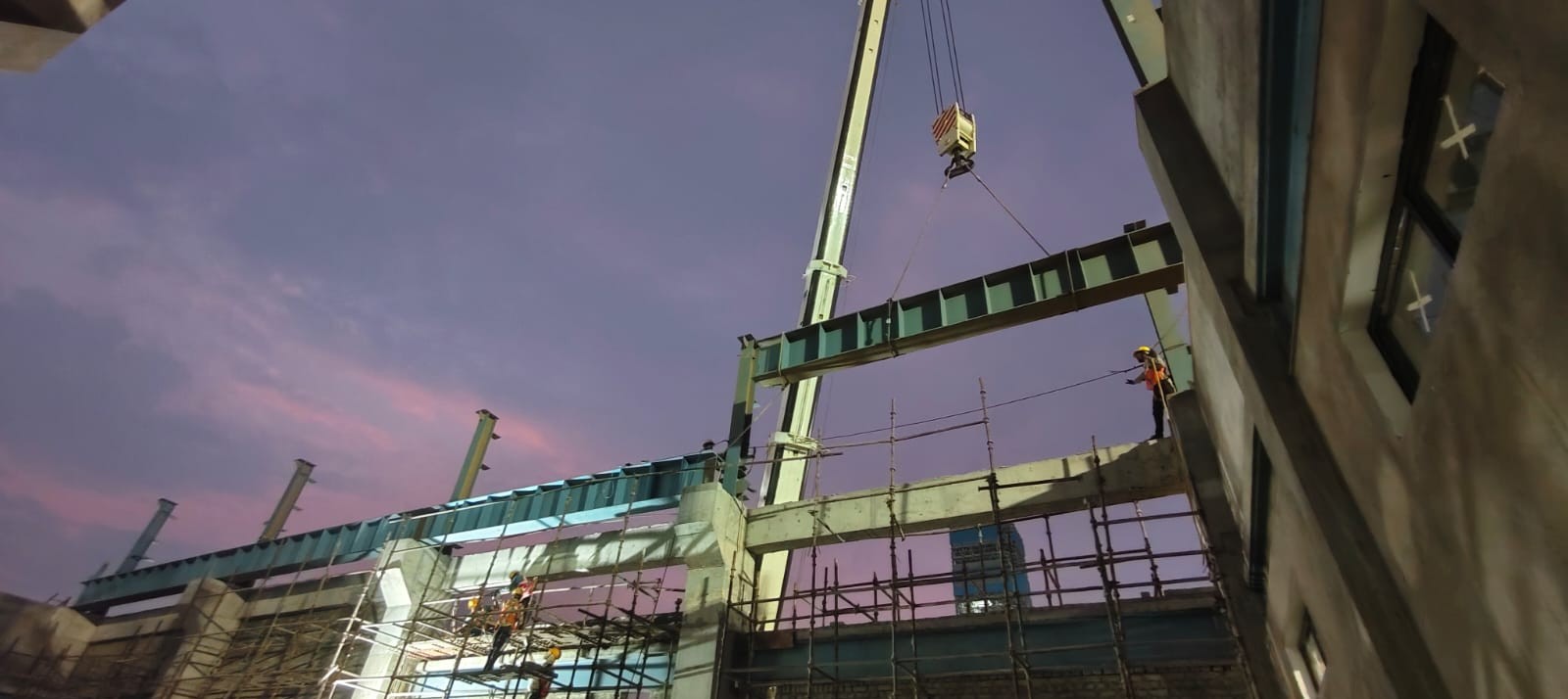 Deepak Mining sheeting work by Apex Projects Solutions