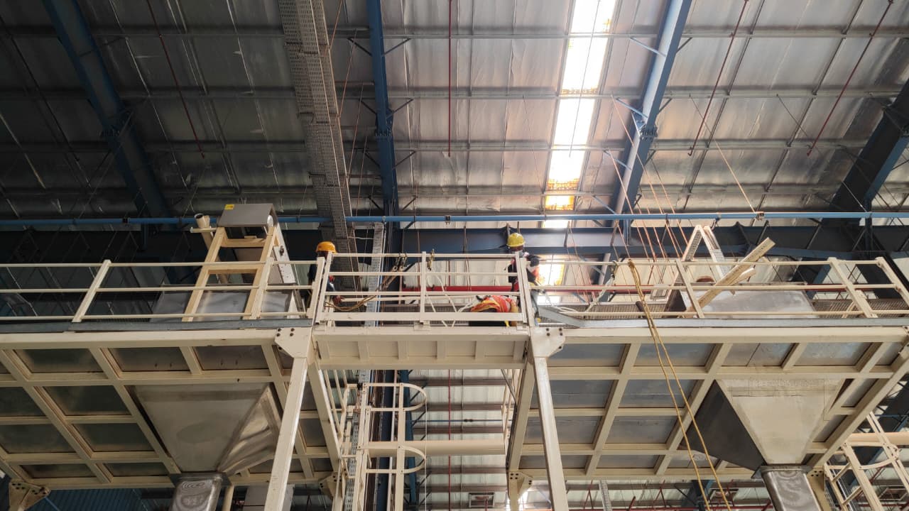 Tata Consumer supporting structure by Apex Projects Solutions