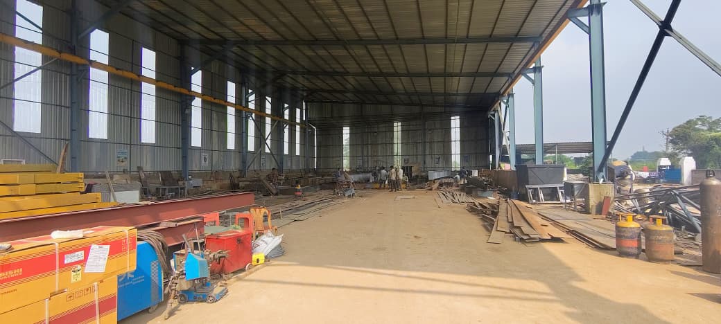 Apex Projects Solutions fabrication yard team at work